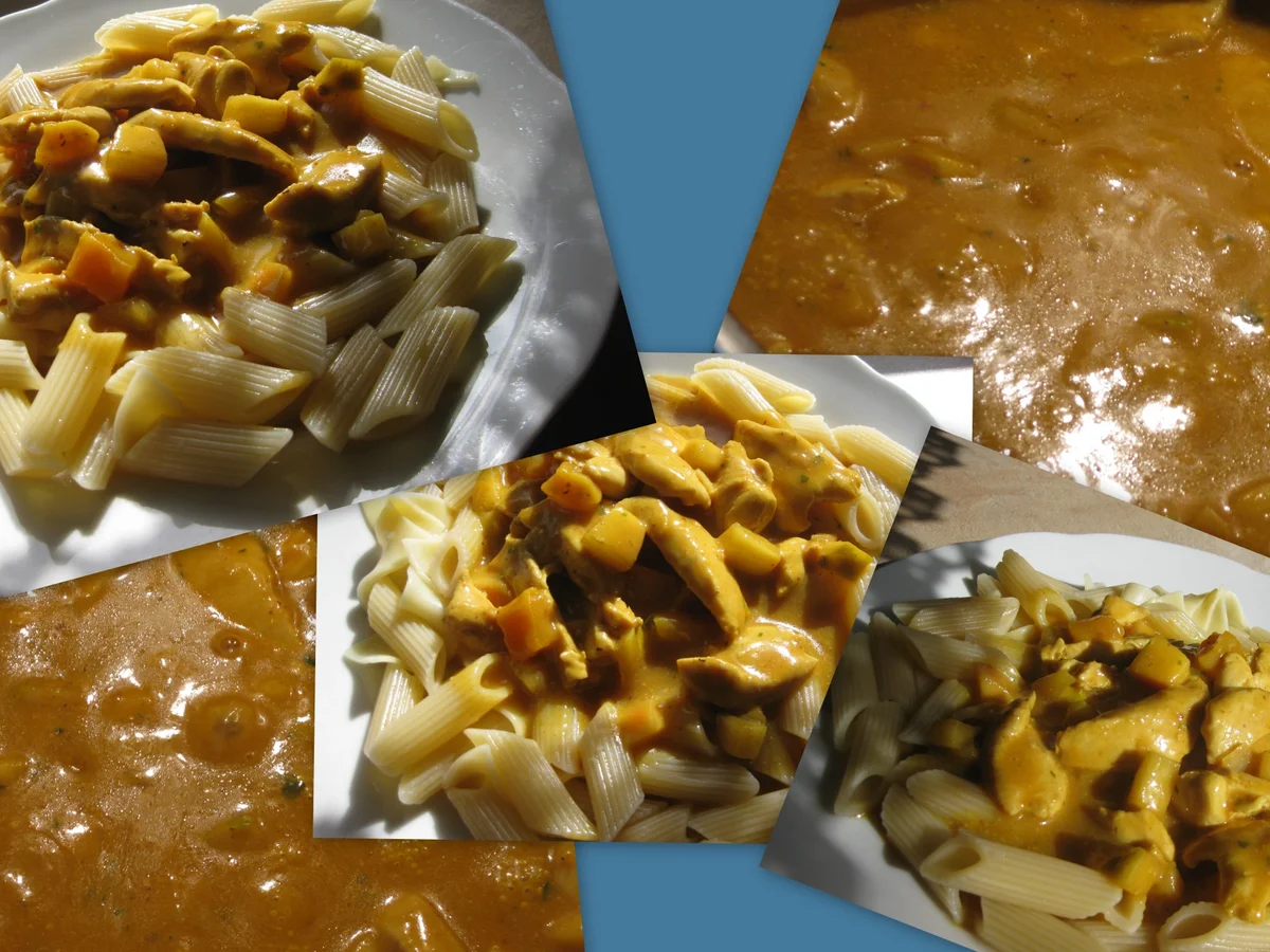 Hähnchenbrustfilet-Geschnetzeltes mit Früchten oder Gemüse - Rezept - Bild Nr. 2201