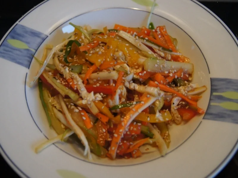 Rezept: Chinesischer Salat Bild Nr. 2201 Chinesischer Salat - Rezept - Bild Nr. 2201