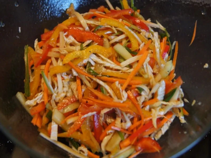 Rezept: Chinesischer Salat Bild Nr. 2201 Chinesischer Salat - Rezept - Bild Nr. 2201