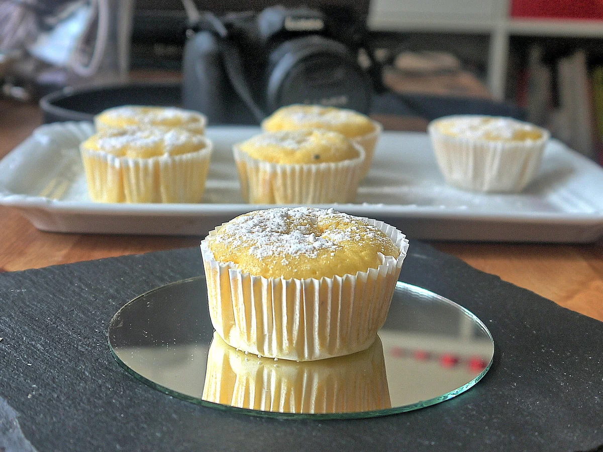 Quarkmuffins mit Nougatkern - Rezept - Bild Nr. 4