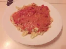 Nudeln  mit Tomaten - Thunfisch - Käsesoße - Rezept - Bild Nr. 2202