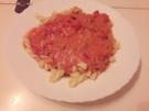 Nudeln  mit Tomaten - Thunfisch - Käsesoße - Rezept - Bild Nr. 2202