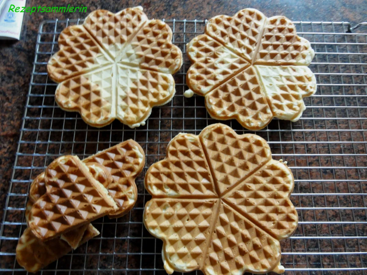 Rezept: Rührteig: VANILLE - WAFFELN, knusprig Bild Nr. 2223 Rührteig: VANILLE - WAFFELN, knusprig - Rezept - Bild Nr. 2223