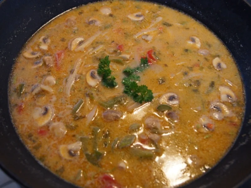 Kokossuppe Tom Kha Gai - Rezept - Bild Nr. 2242