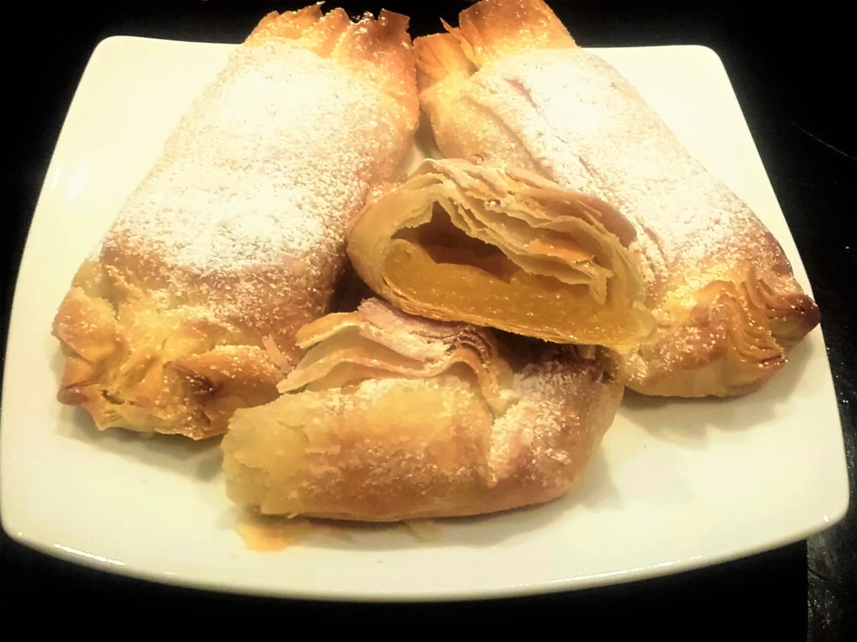 Süße Pastete mit Eiercreme - Rezept - Bild Nr. 2220