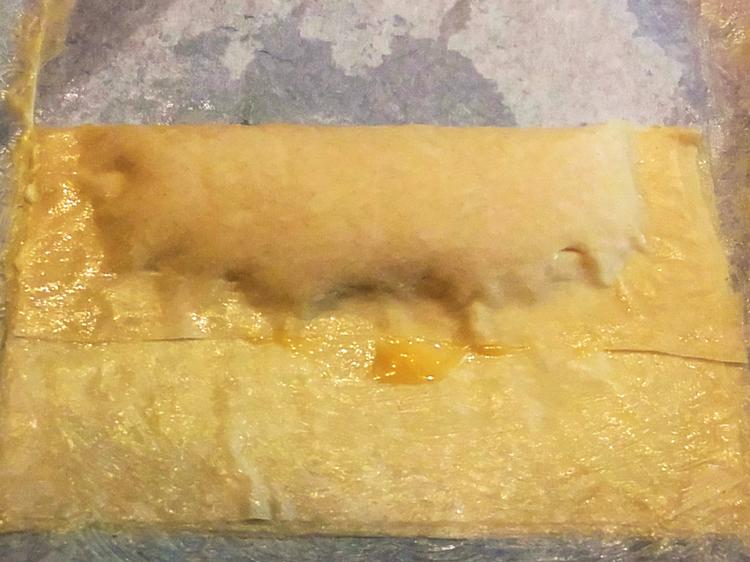 Süße Pastete mit Eiercreme - einfach - von Adefa