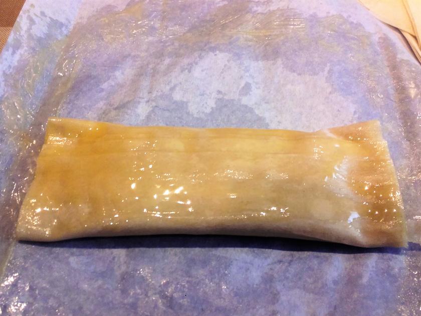 Süße Pastete mit Eiercreme - einfach - von Adefa