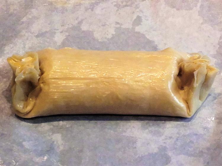 Süße Pastete mit Eiercreme - einfach - von Adefa