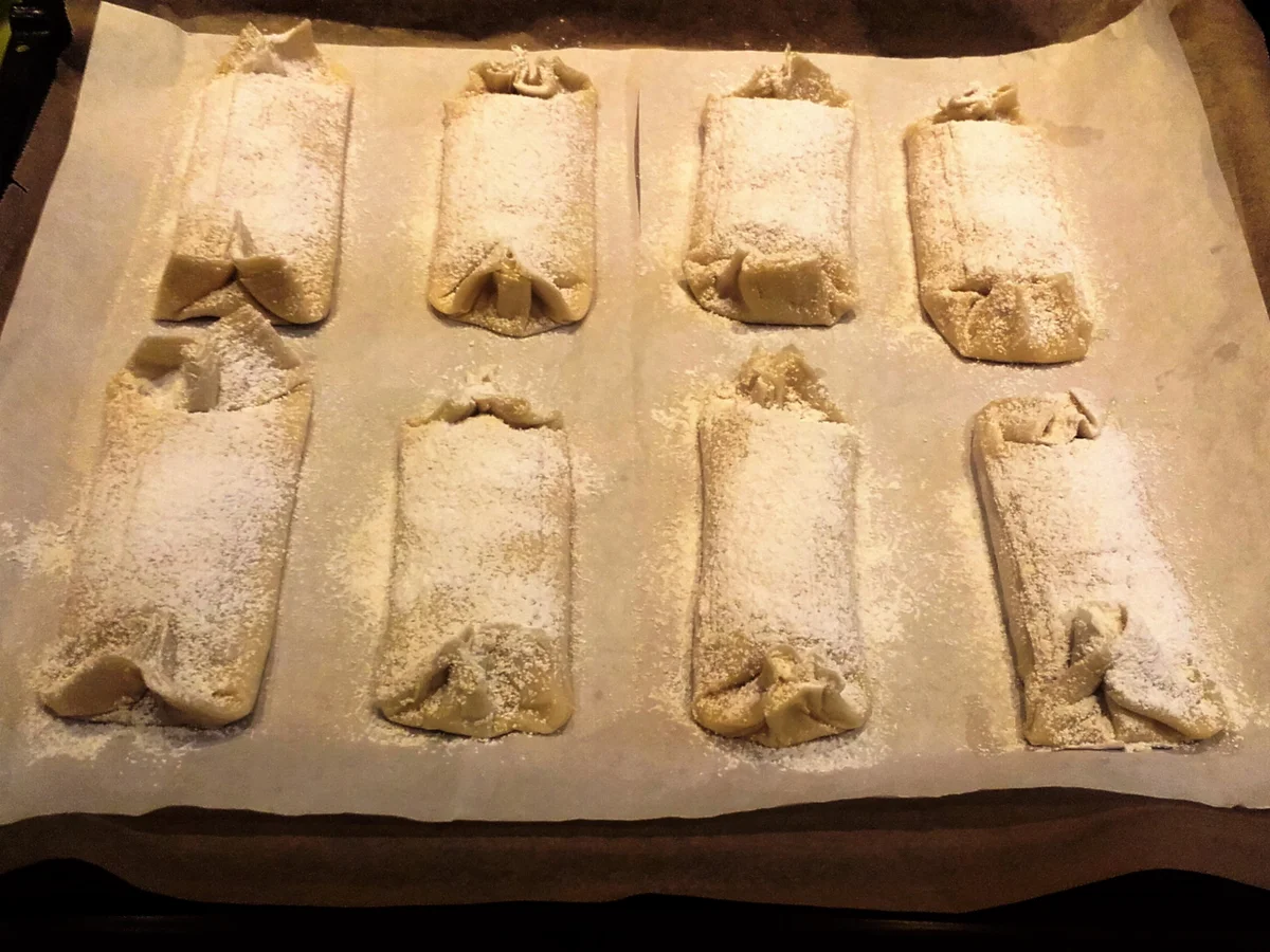 Süße Pastete mit Eiercreme - Rezept - Bild Nr. 2234