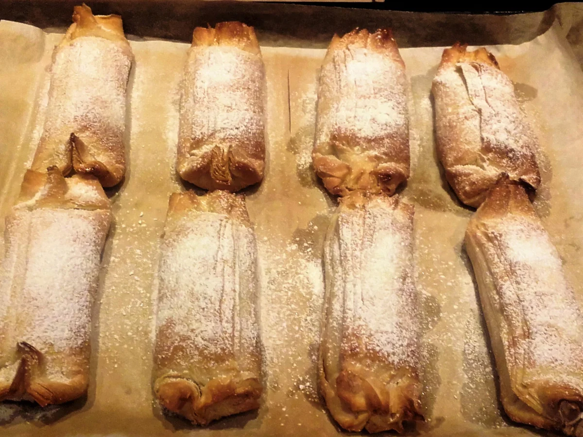 Süße Pastete mit Eiercreme - Rezept - Bild Nr. 2235