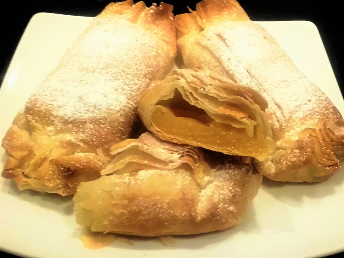 Süße Pastete mit Eiercreme - Rezept - Bild Nr. 2236