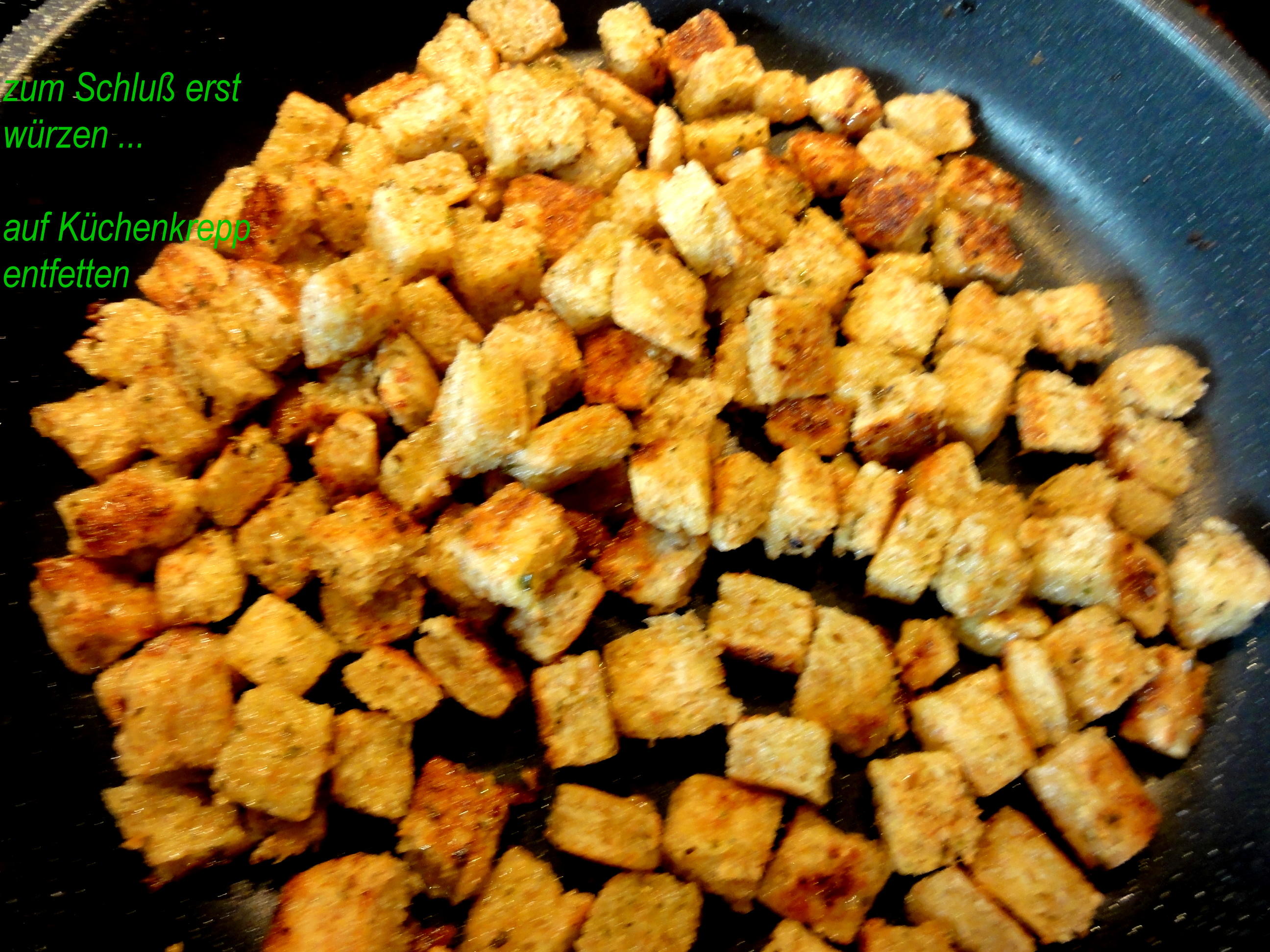 Bilder für Diverses: GEWÜRZ ~ CROUTONS - Rezept