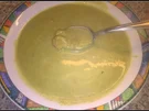 Bärlauch Suppe mit Garnelen und Parmesan - Rezept - Bild Nr. 2220