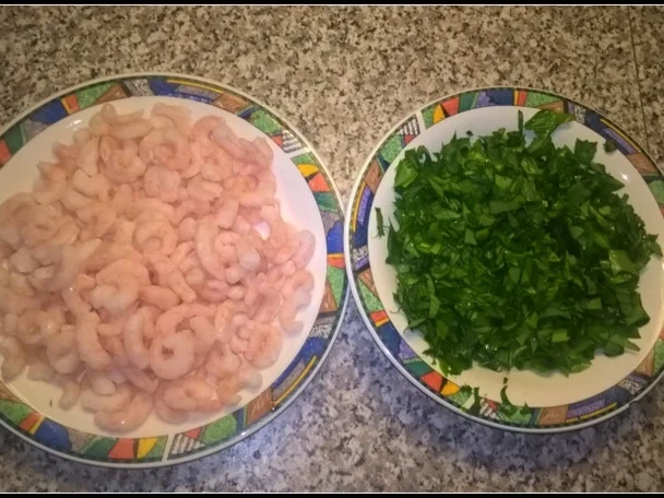 Bärlauch Suppe mit Garnelen und Parmesan - Rezept - Bild Nr. 2222