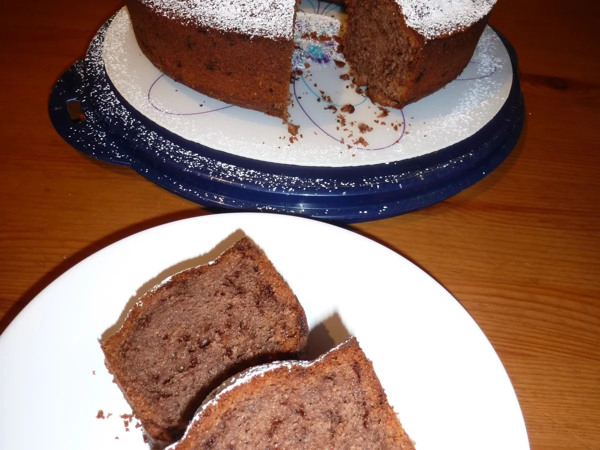 Rotweinkuchen mit Dinkelmehl - Rezept - Bild Nr. 2231