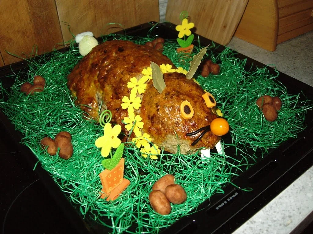 Hackbraten für Ostern - Rezept - Bild Nr. 2225