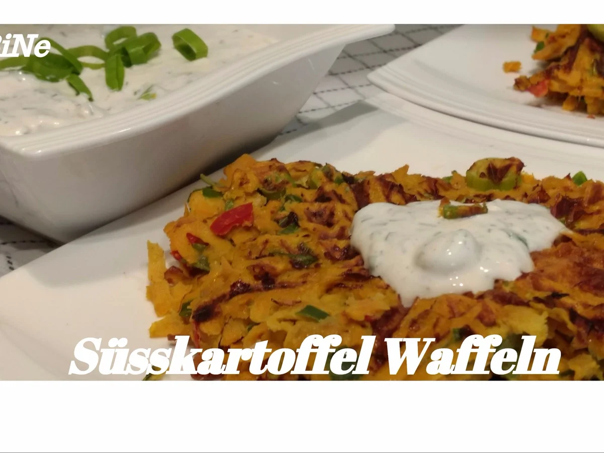 BiNe` S SÜSSKARTOFFEL WAFFELN - Rezept - Bild Nr. 3477