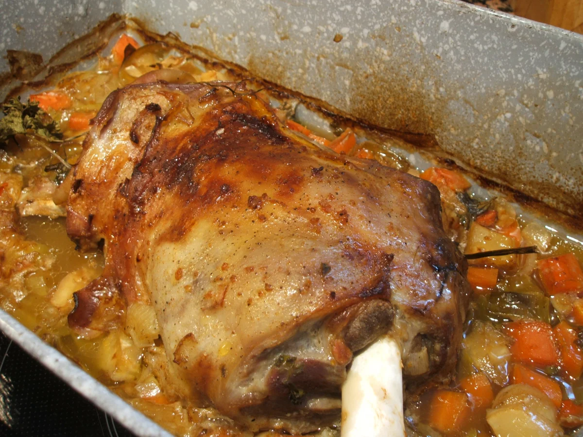 Fleisch: Lammschulter aus dem Rohr - Rezept - Bild Nr. 2240