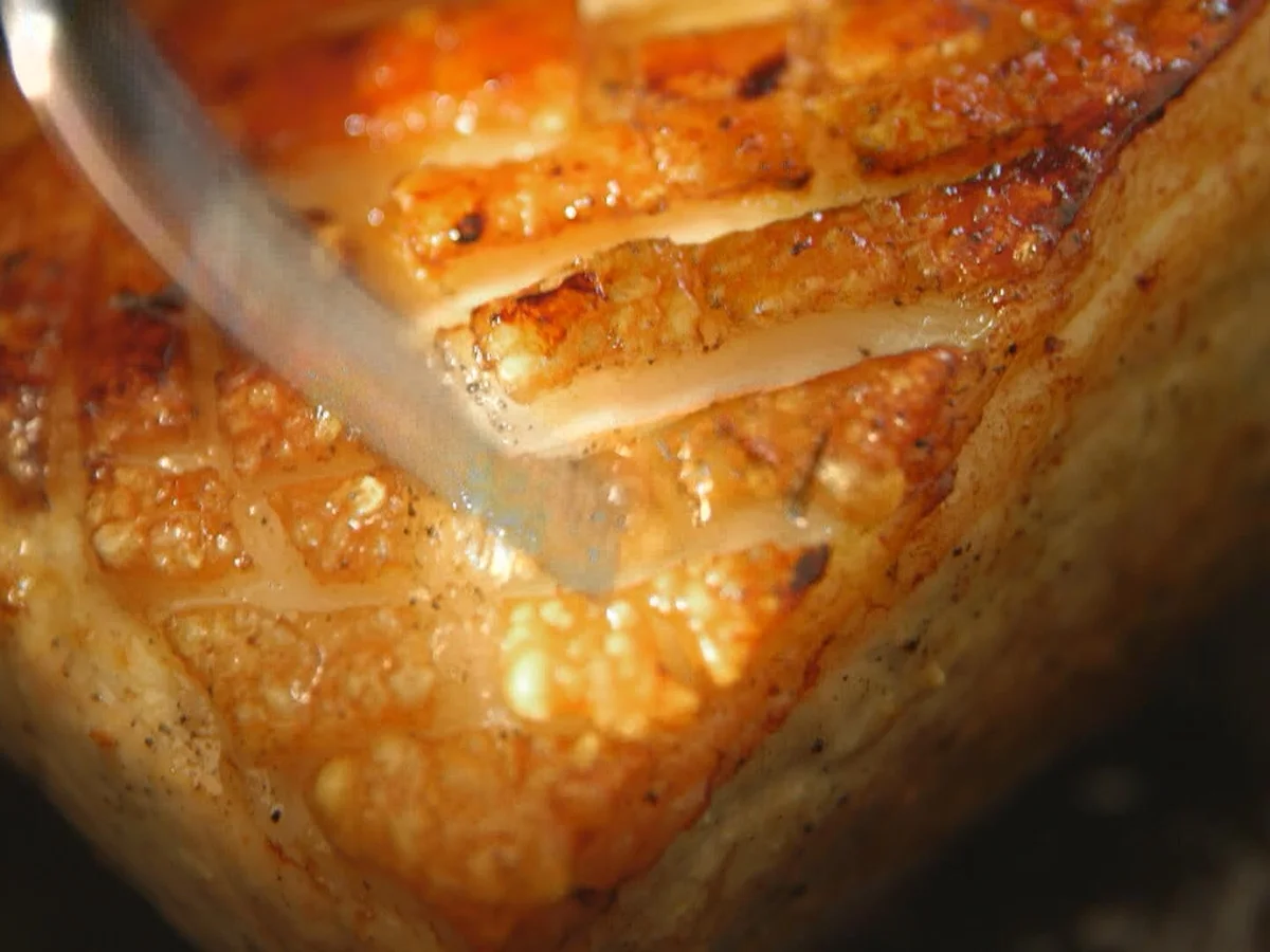 Sonntagsbraten mit Salzkartoffeln und Wirsing - Rezept - Bild Nr. 2237