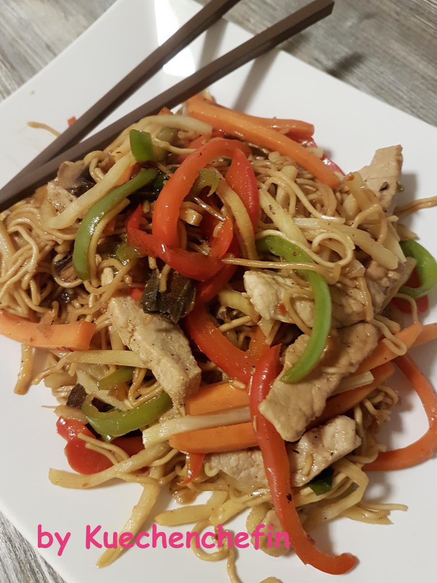 Bami Goreng nach meiner Art - Rezept - Bild Nr. 2237