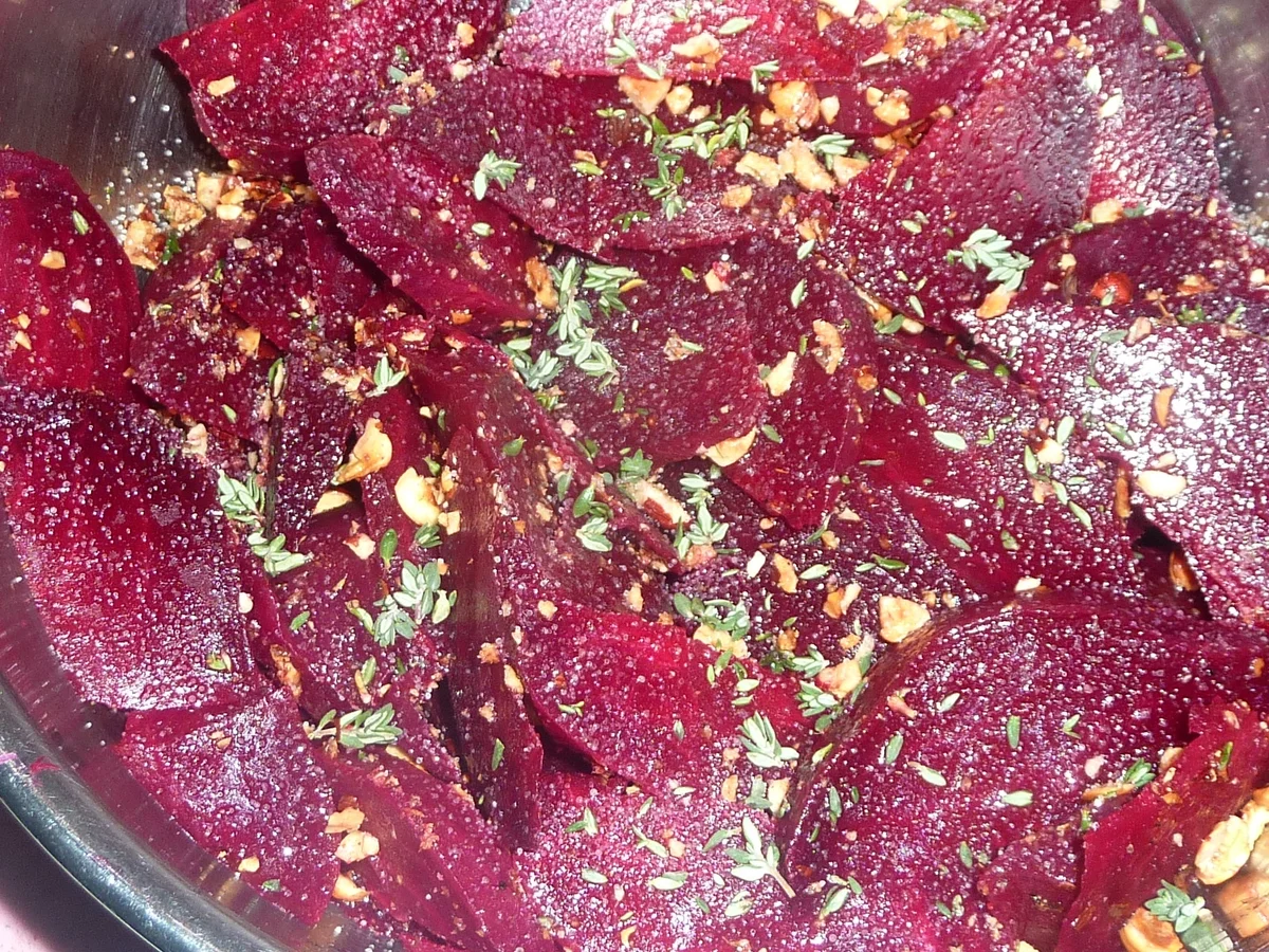 Rezept: Rote Bete Kuchen mit Speck Bild Nr. 2245 Rote Bete Kuchen mit Speck - Rezept - Bild Nr. 2245