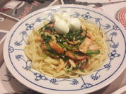 Bavette mit Lachs und Rucola - Rezept - Bild Nr. 2237