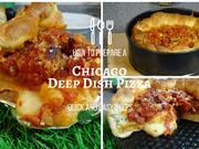 DEEP  DISH PIZZA;  Chicago GreatLakes World of Pizza Koop. - Rezept - Bild Nr. 2288