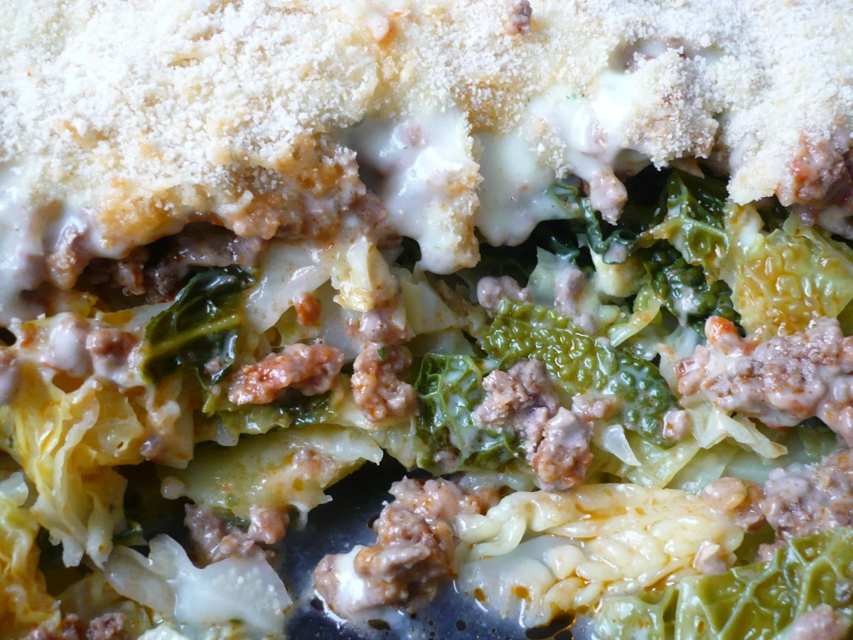 Rezept: Wirsing - Hack - Auflauf Bild Nr. 2282 Wirsing - Hack - Auflauf - Rezept - Bild Nr. 2282