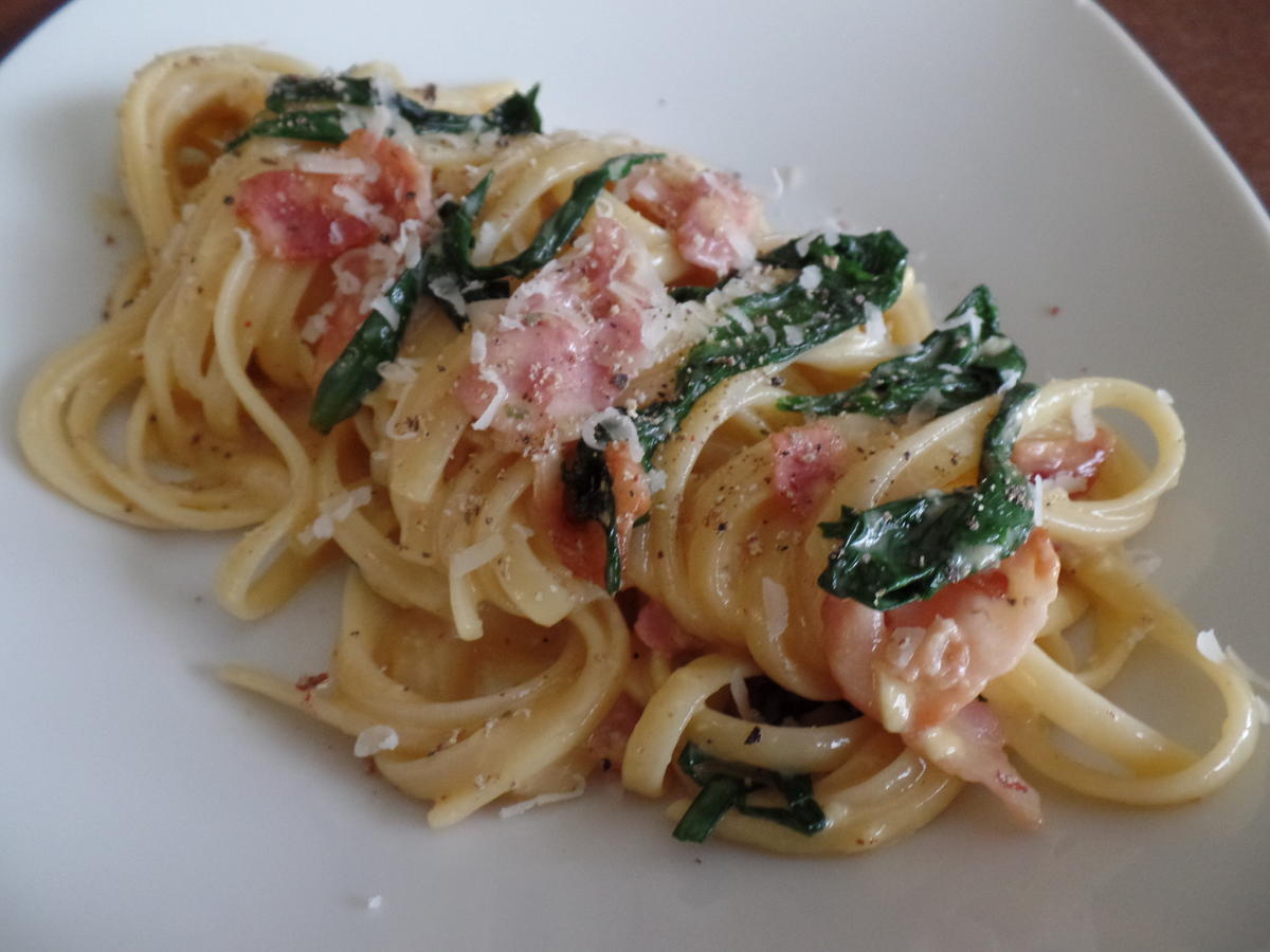 Bärlauch Carbonara Rezept mit Bild kochbar de