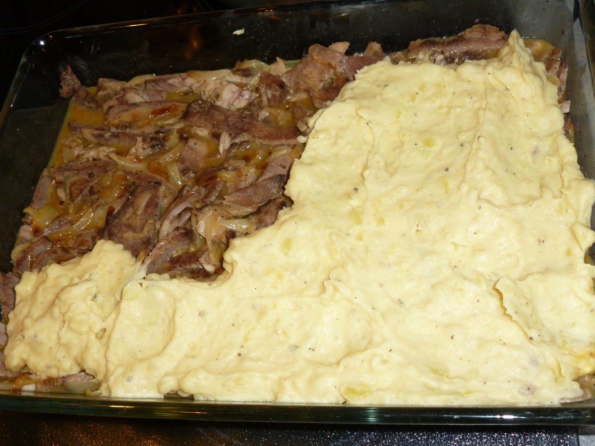 Rindfleisch-Kartoffelbrei-Pie - Rezept - Bild Nr. 2291