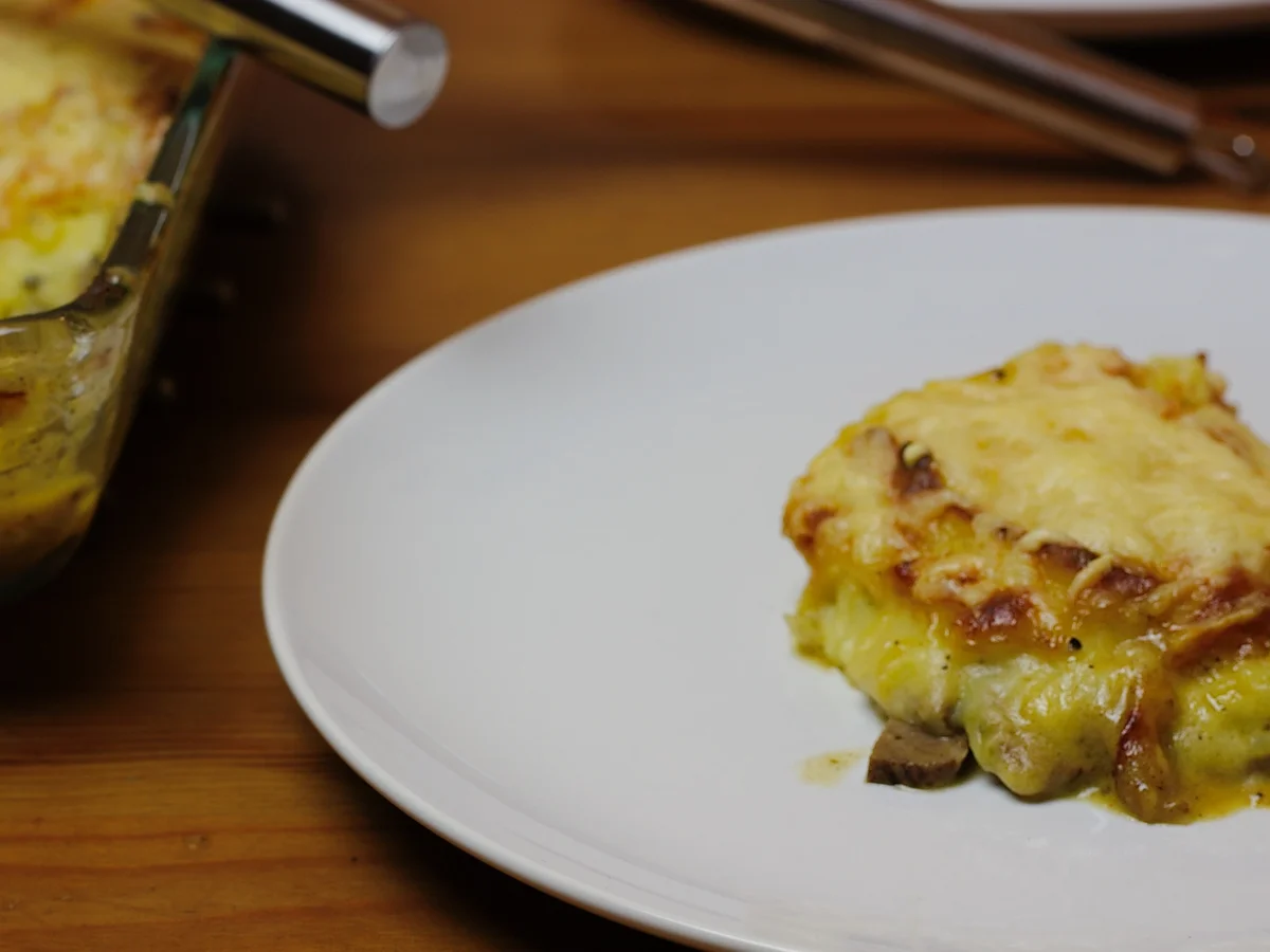 Rindfleisch-Kartoffelbrei-Pie - Rezept - Bild Nr. 2298