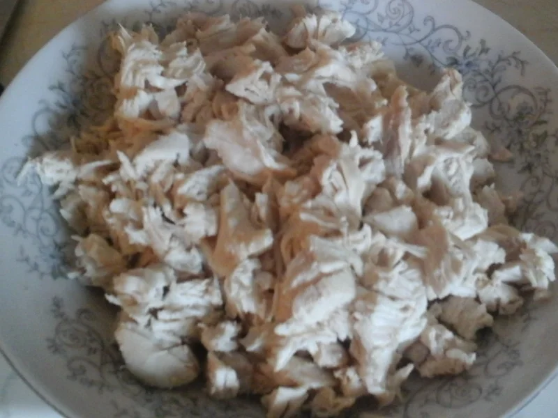 Gemüsesuppe mit Hähnchenbrustfilet und Eierstich - Rezept - Bild Nr. 2291