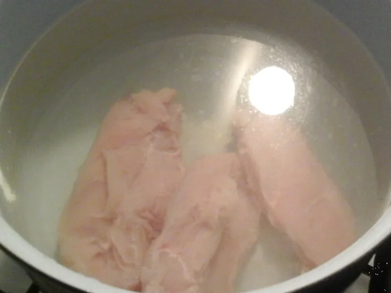 Gemüsesuppe mit Hähnchenbrustfilet und Eierstich - Rezept - Bild Nr. 2303