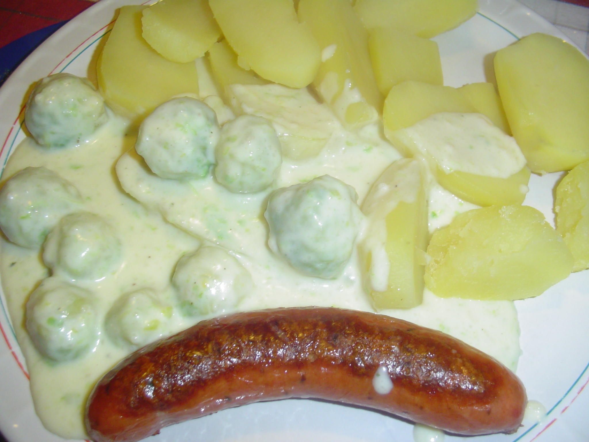 Bilder für Frischer Rosenkohl mit Polnischer Bratwurst - Rezept