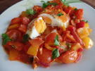 Pochierte Eier in Tomatensoße - Rezept - Bild Nr. 2308