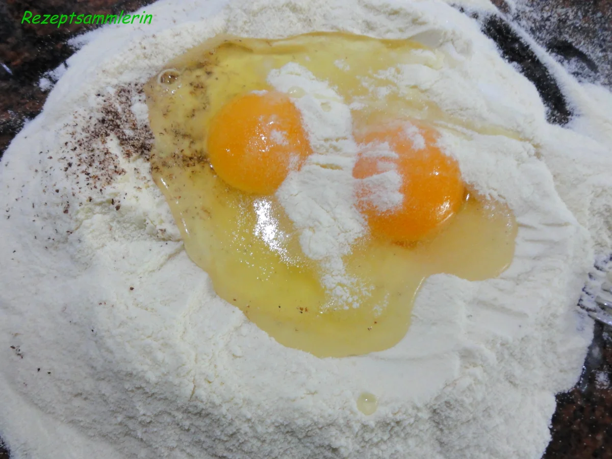 Rezept: Pasta: TAGLIATELLE (eigene Herstellung) Bild Nr. 2312 Pasta: TAGLIATELLE (eigene Herstellung) - Rezept - Bild Nr. 2312