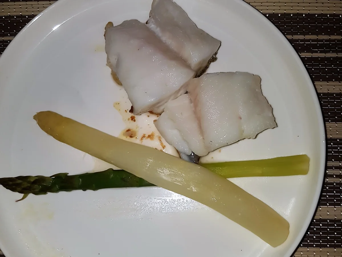 Rezept: Kabeljaufilet mit Weißbier-Beurre-Blanc und Kartoffel-Zitronenstampf Bild Nr. 2 Kabeljaufilet mit Weißbier-Beurre-Blanc und Kartoffel-Zitronenstampf - Rezept - Bild Nr. 2