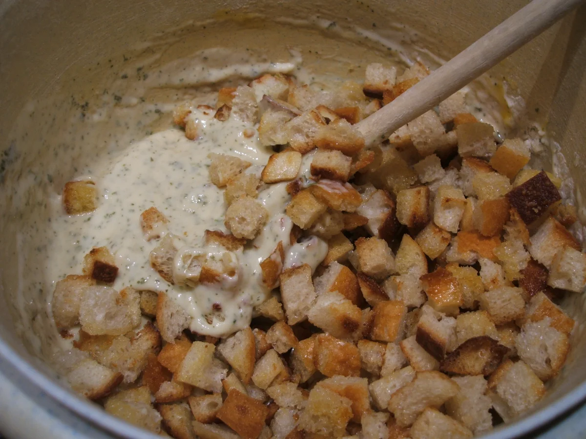 Rezept: Knödel: Fränkische Mehlklöß´ Bild Nr. 2345 Knödel: Fränkische Mehlklöß´ - Rezept - Bild Nr. 2345