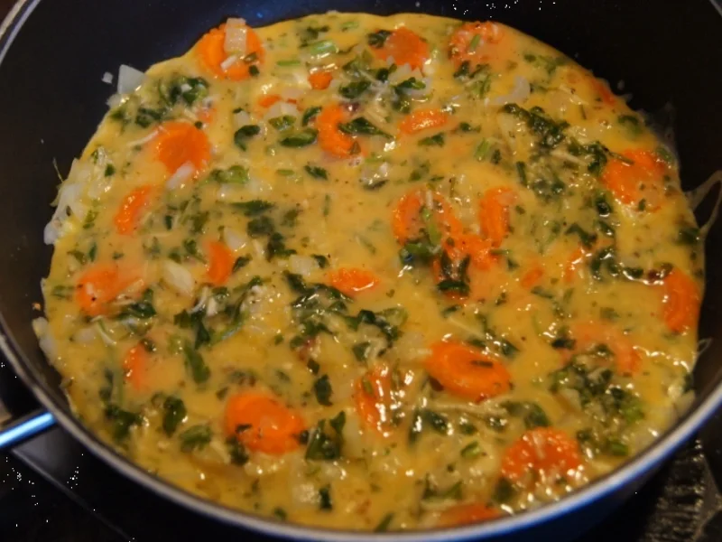 Rezept: Koriander-Möhren-Zwiebel-Omelett Bild Nr. 2340 Koriander-Möhren-Zwiebel-Omelett - Rezept - Bild Nr. 2340