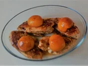 Gefülltes Hähnchenbrustfilet mit Pfirsichen - Rezept - Bild Nr. 2