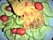 Falscher Hase, gebettet auf frischem Salat  á la Britta - Rezept - Bild Nr. 2351