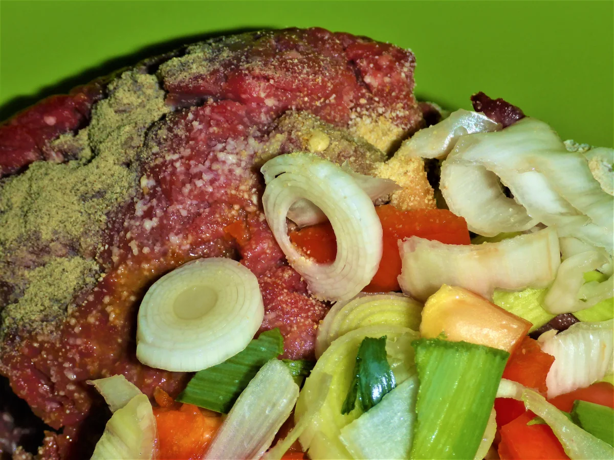 Falscher Hase, gebettet auf frischem Salat  á la Britta - Rezept - Bild Nr. 2354