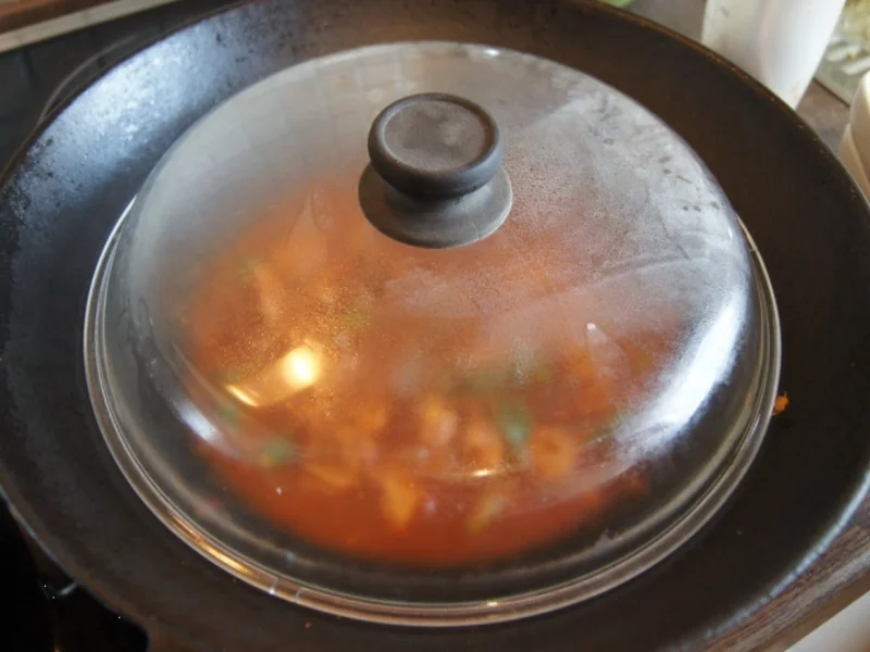 Putengulasch im Wok mit Curry-Blumenkohl-Reis - Rezept - Bild Nr. 2359