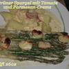 Gemüse : Grüner Spargel - Tomate mit Parmesan-Creme - Rezept - Bild Nr. 2353