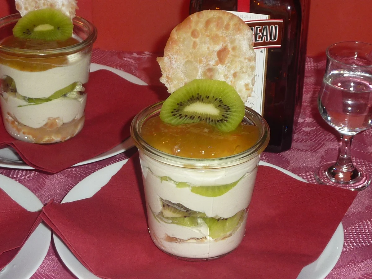 Schichtdessert im Glas - Rezept - Bild Nr. 2356