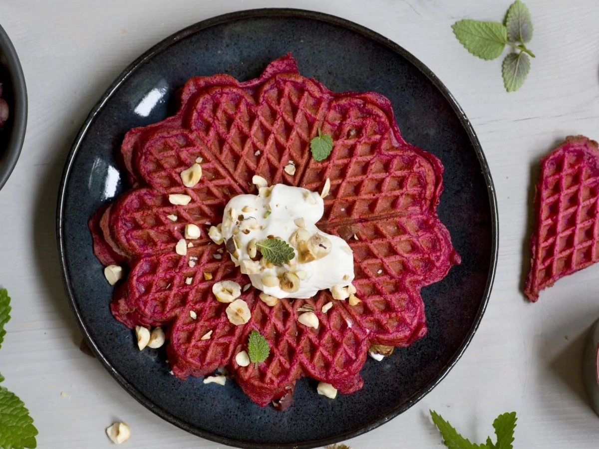 Rezept: BiNe` S ROTE WAFFELN Bild Nr. 2366 BiNe` S ROTE WAFFELN - Rezept - Bild Nr. 2366