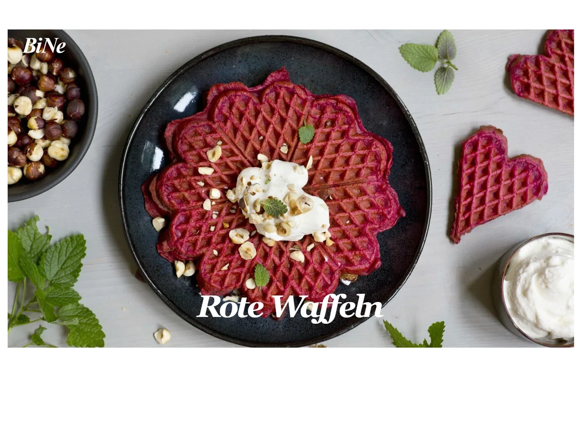 Rezept: BiNe` S ROTE WAFFELN Bild Nr. 2370 BiNe` S ROTE WAFFELN - Rezept - Bild Nr. 2370