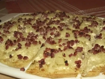 Elsässer Flamkuchen - Rezept