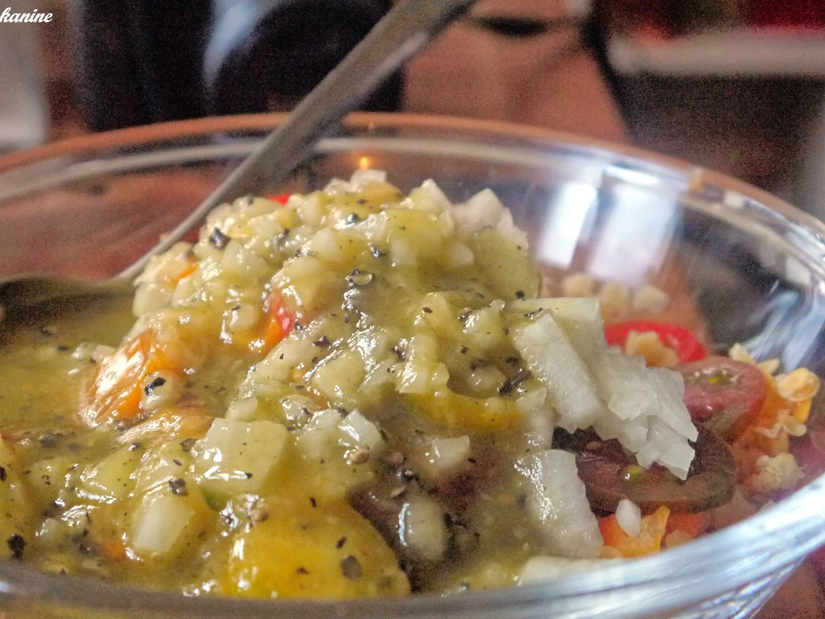 Rezept: Karamellisierter Ziegenkäse auf Linsensalat Bild Nr. 2372 Karamellisierter Ziegenkäse auf Linsensalat - Rezept - Bild Nr. 2372