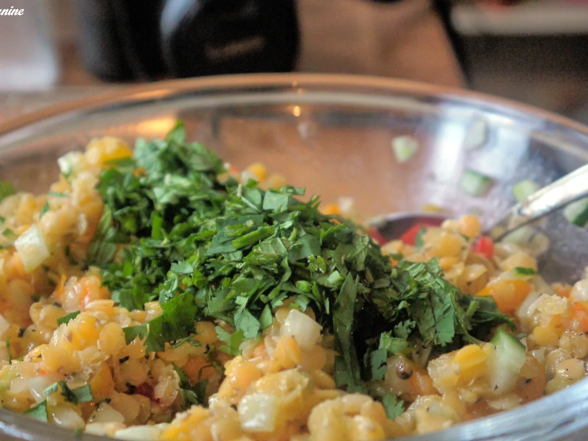 Rezept: Karamellisierter Ziegenkäse auf Linsensalat Bild Nr. 2373 Karamellisierter Ziegenkäse auf Linsensalat - Rezept - Bild Nr. 2373